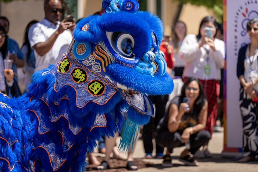 Dragon Dancers at San Rafael Campus