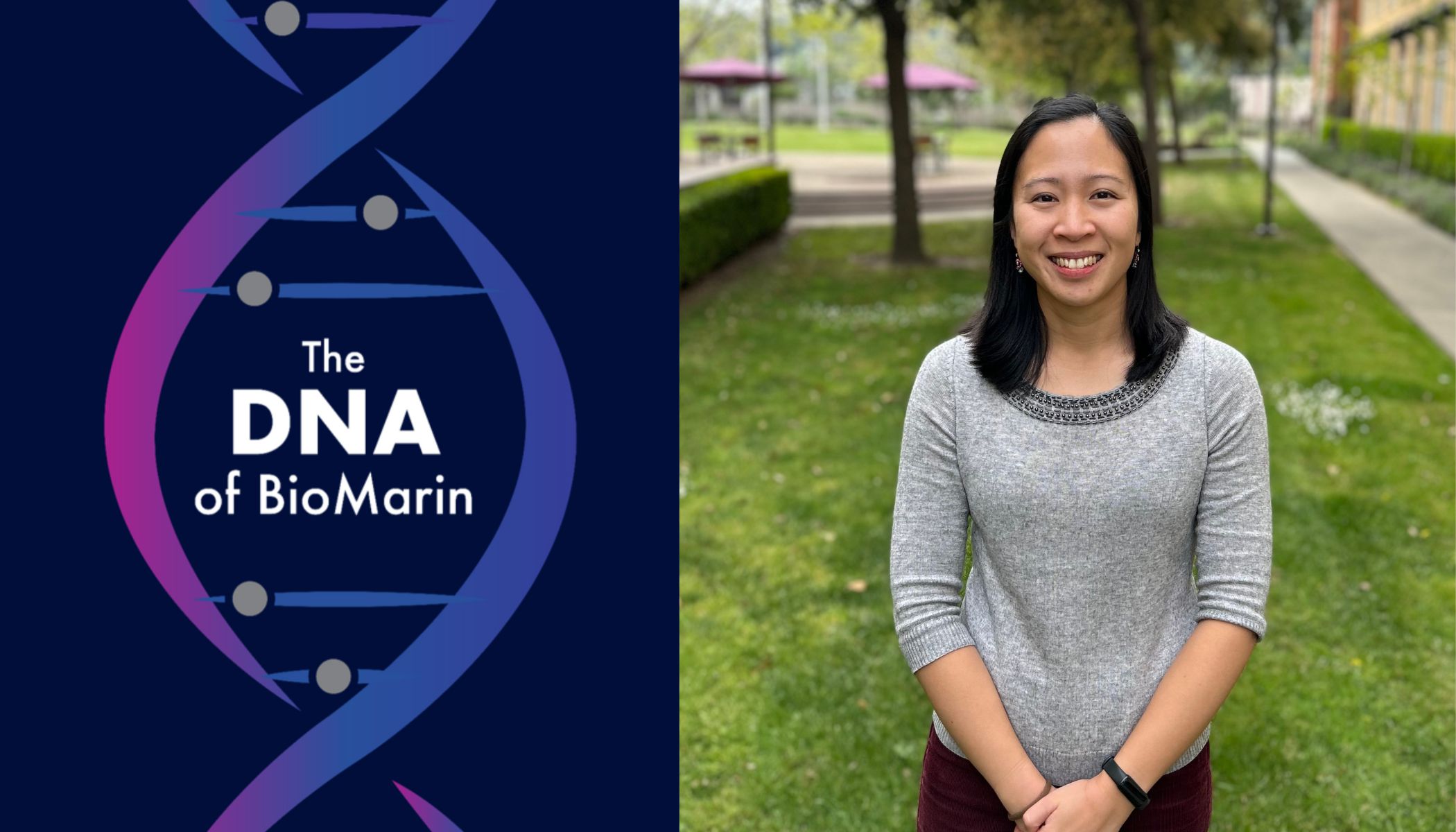 Sabrina Sun, employee at BioMarin.