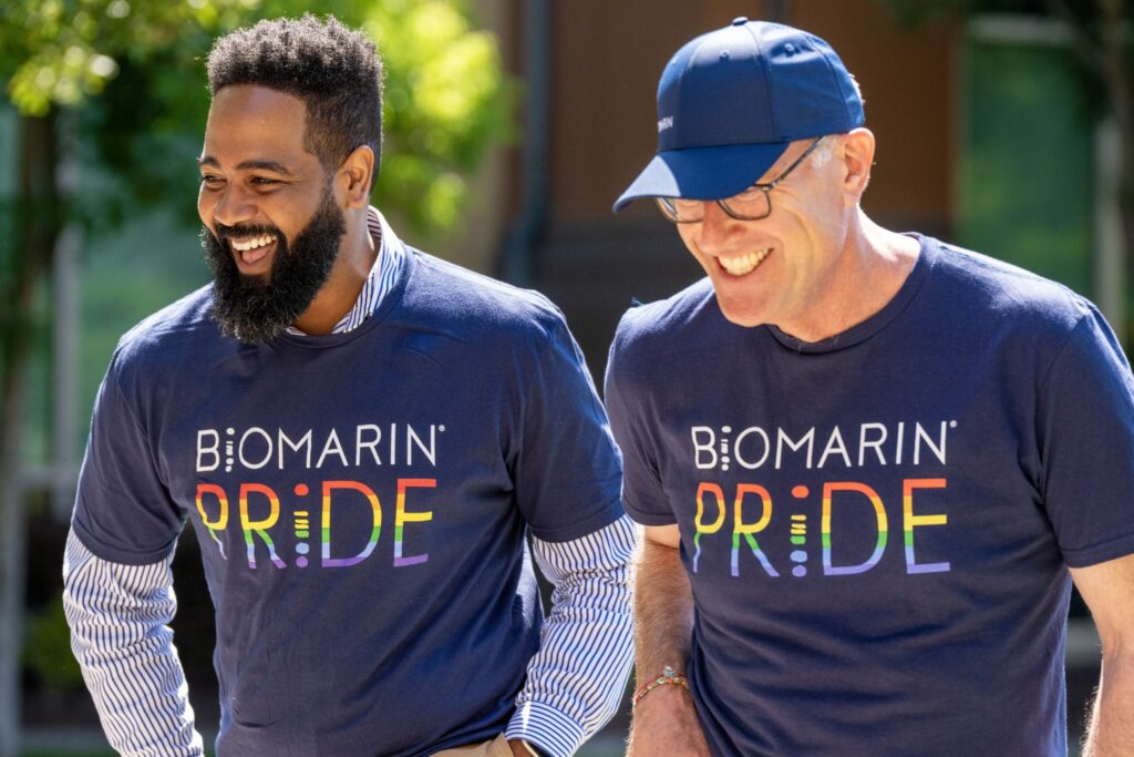 Alexander Hardy and Diontrey Thompson Celebrating Pride Month