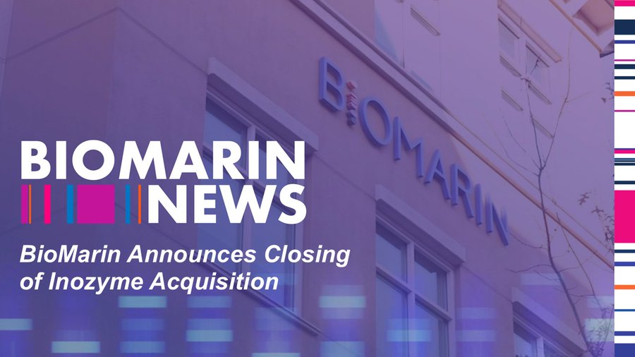 Inozyme Pharma Acquisition Completion