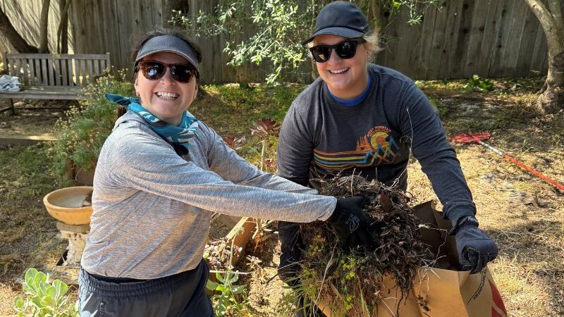 Marina Del Valle and Jen Bzura-Lanzafame at VERG event