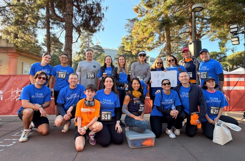 Employees at the Bionic 5k 2025