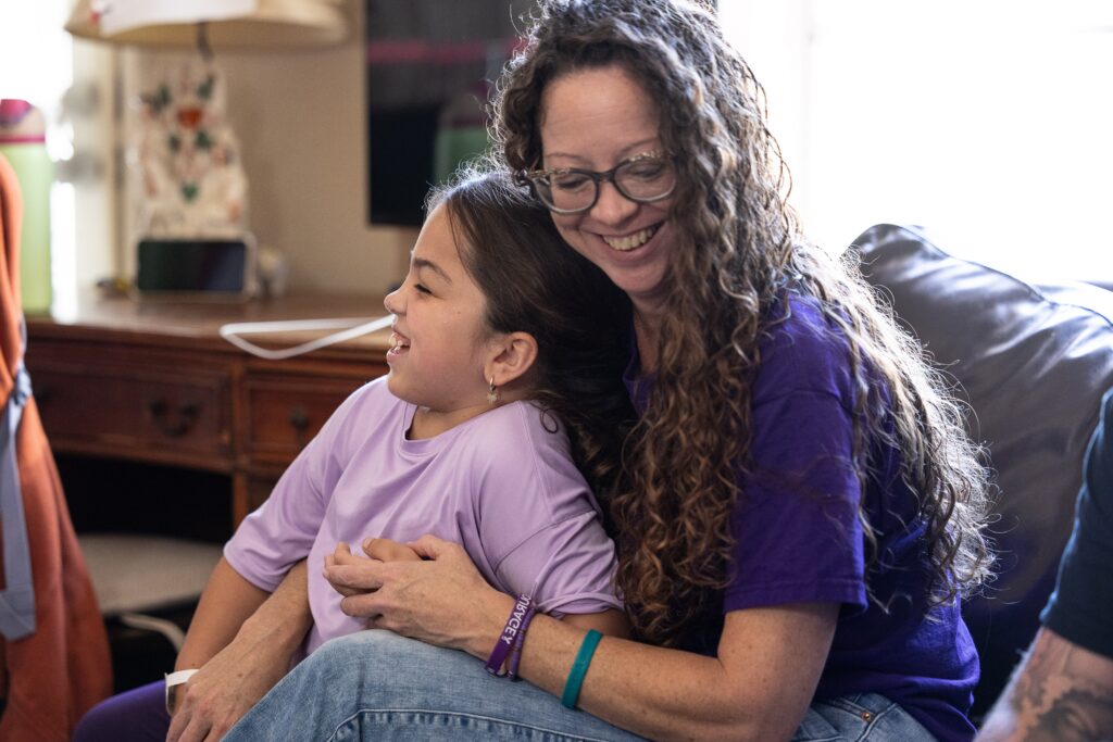 Savannah and her mom, DeAnna