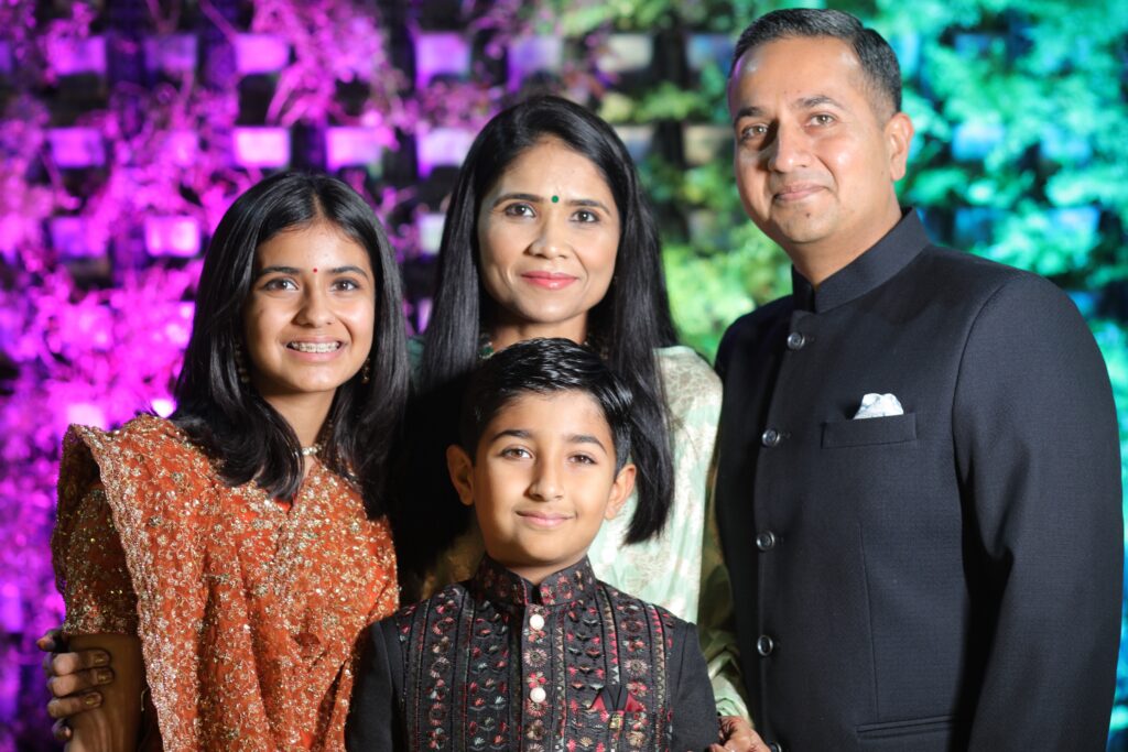Arpit Dave & Family